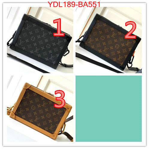 LV Bags(TOP)-Petite Malle-,ID: BA551,$: 189USD