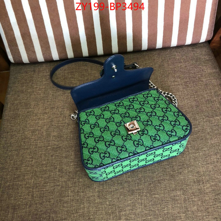 Gucci Bags(TOP)-Marmont,ID: BP3494,$: 199USD