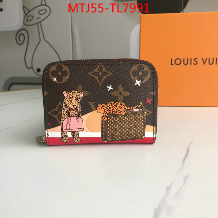 LV Bags(4A)-Wallet,ID: TL7991,$: 55USD