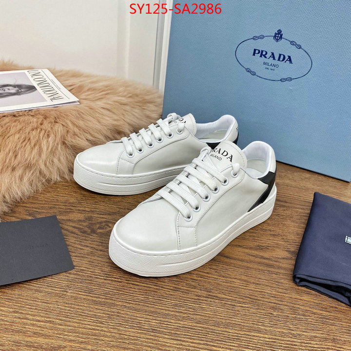 Women Shoes-Prada,high quality , ID:SA2986,$: 125USD