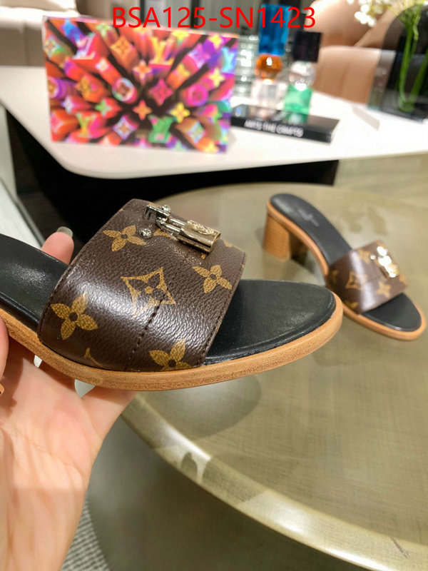 Women Shoes-LV,designer fake , ID: SN1423,$: 125USD