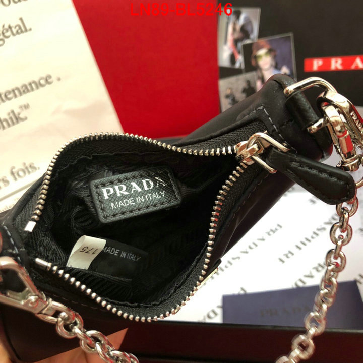 Prada Bags(4A)-Re-Edition 2000,buy first copy replica ,ID: BL5246,$: 89USD