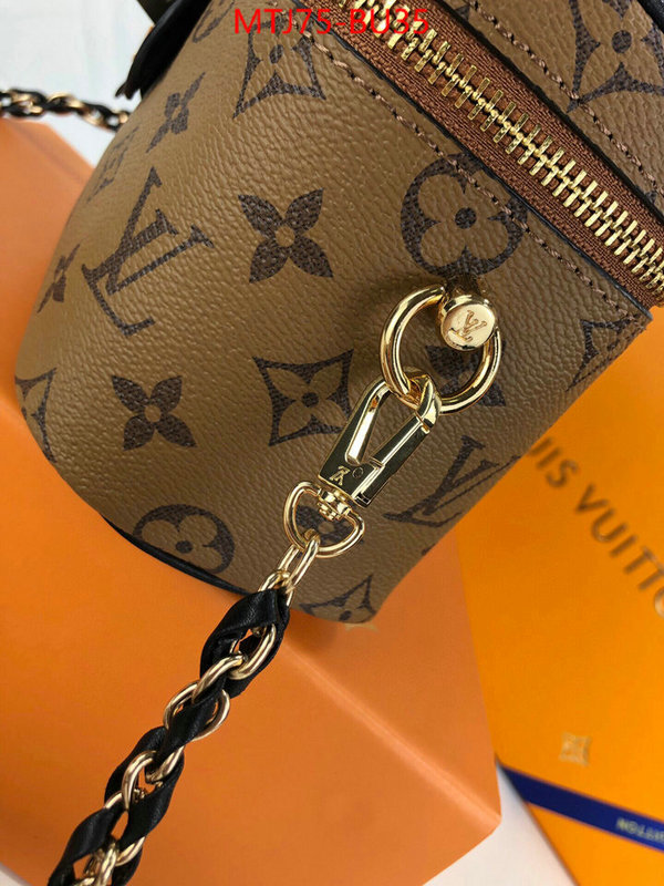 LV Bags(4A)-Vanity Bag-,fashion ,ID: BU35,$: 75USD