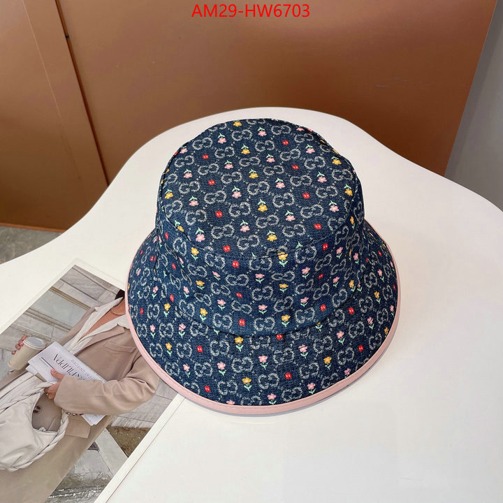 Cap (Hat)-Gucci,can i buy replica , ID: HW6703,$: 29USD