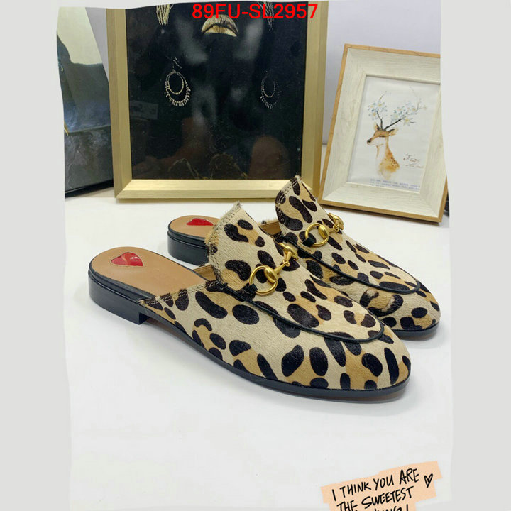 Women Shoes-Gucci,top grade , ID: SL2957,$: 89USD