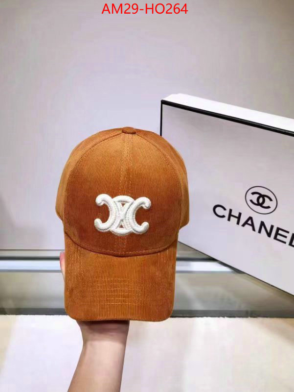 Cap (Hat)-Celine,highest quality replica , ID: HO264,$: 29USD