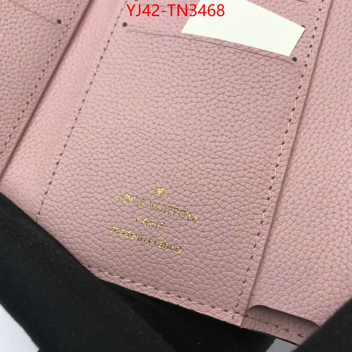 LV Bags(4A)-Wallet,ID: TN3468,$: 42USD