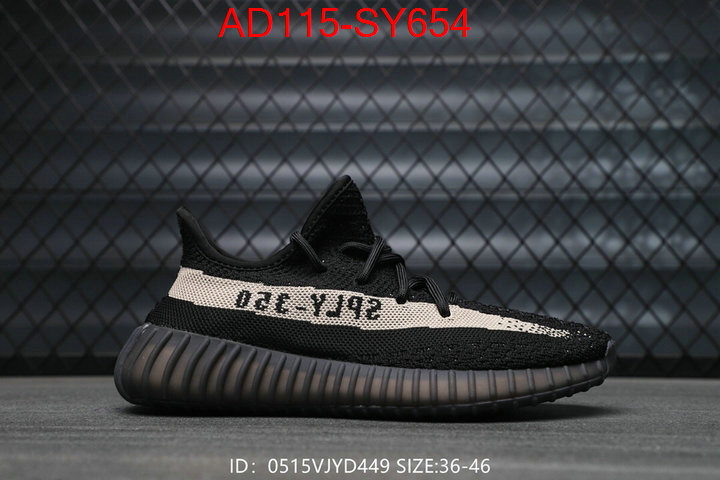 Men Shoes-Adidas Yeezy Boost,flawless , ID: BY654,$:115USD