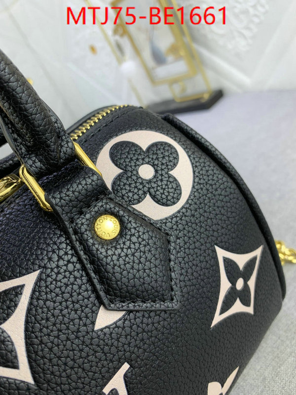 LV Bags(4A)-Speedy-,can i buy replica ,ID: BE1661,$: 75USD