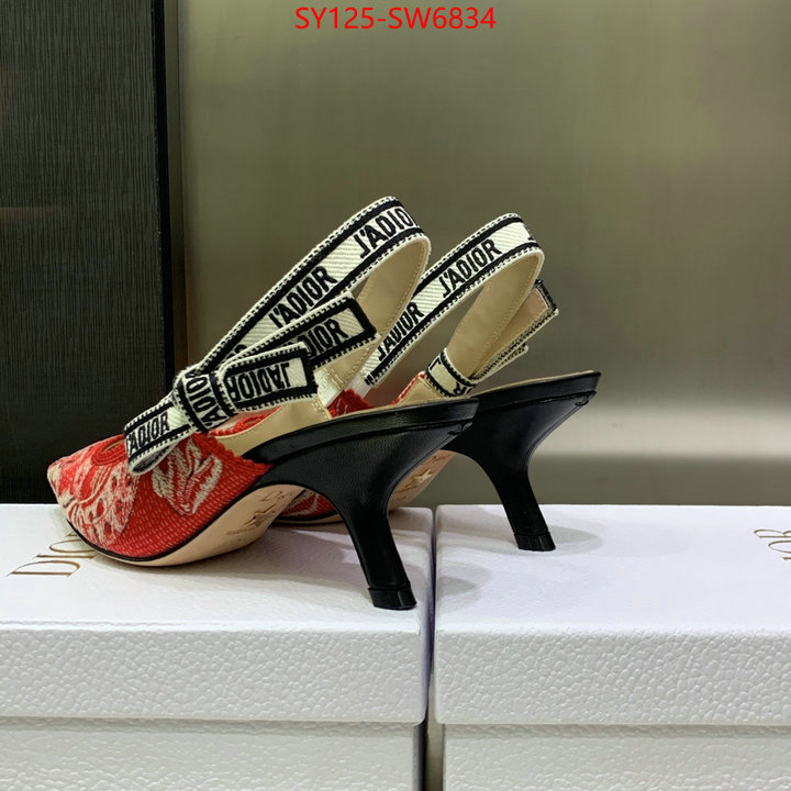 Women Shoes-Dior,replcia cheap from china , ID: SW6834,$: 125USD