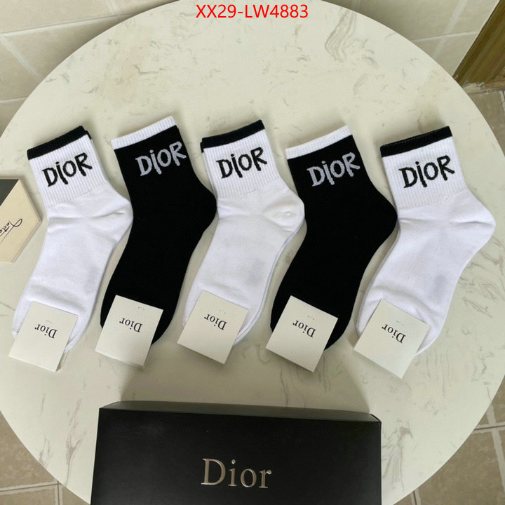 Sock-Dior,best site for replica , ID: LW4883,$: 29USD