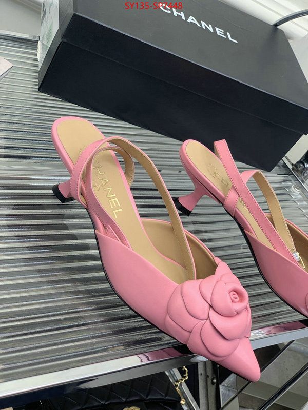 Women Shoes-Chanel,high quality , ID: SP7448,$: 135USD