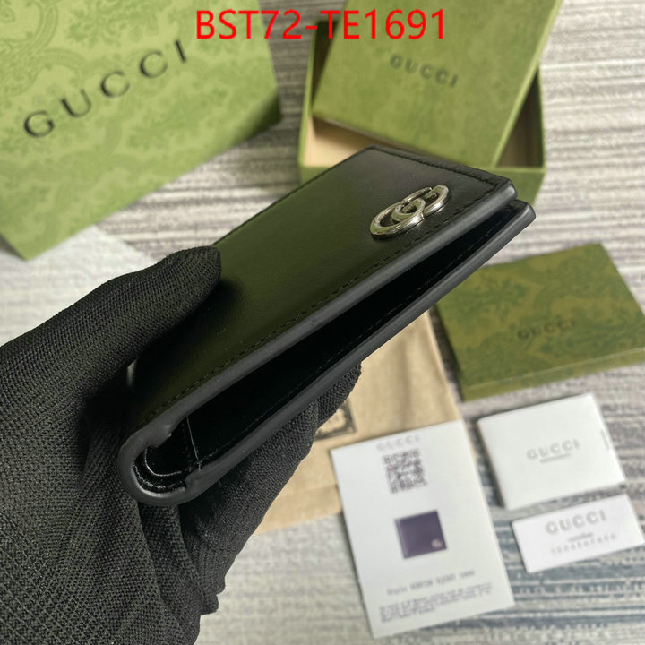 Gucci Bags(TOP)-Wallet-,only sell high-quality ,ID: TE1691,$: 72USD