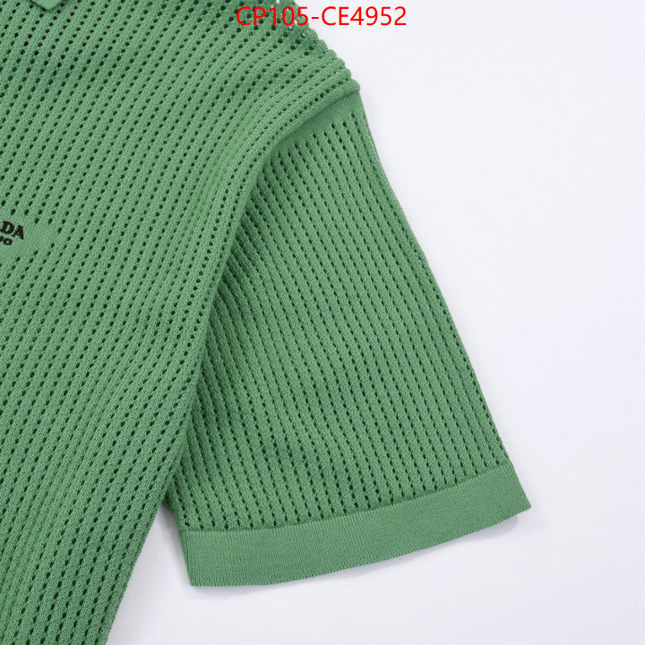 Clothing-Prada,can you buy knockoff , ID: CE4952,$: 105USD