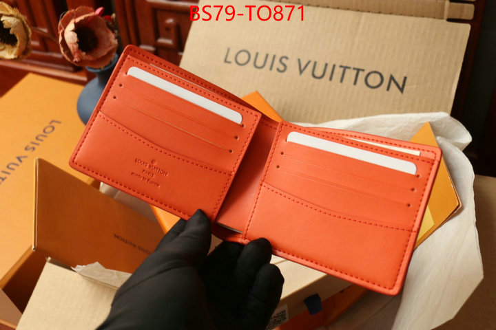 LV Bags(TOP)-Wallet,ID: TO871,$: 79USD