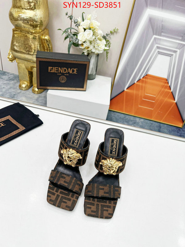 Women Shoes-Fendi,high , ID: SD3851,$: 129USD