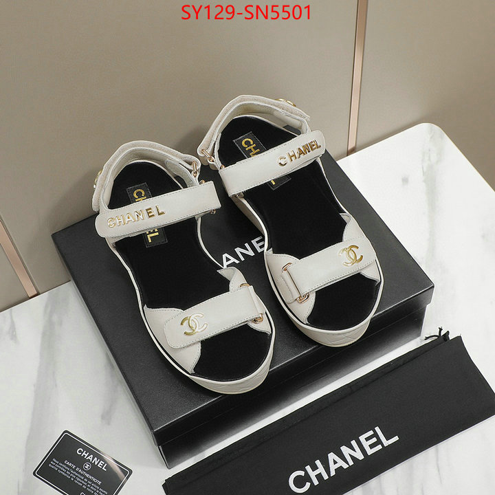 Women Shoes-Chanel,1:1 replica wholesale , ID: SN5501,$: 129USD