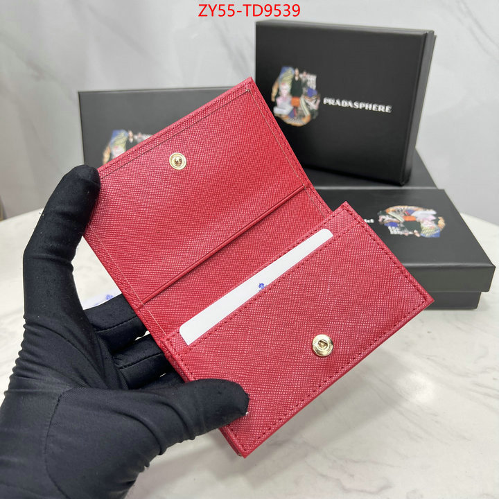 Prada Bags(4A)-Wallet,buy 2023 replica ,ID: TD9539,$: 55USD