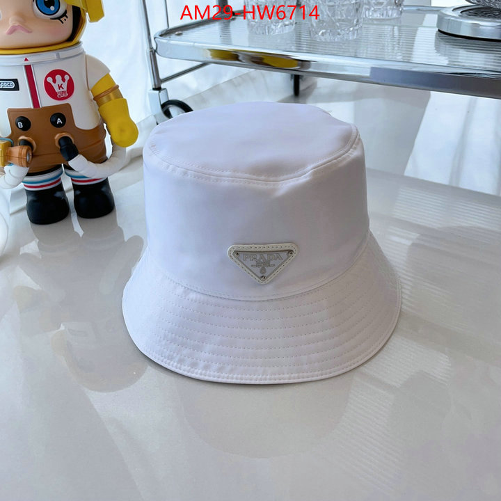 Cap (Hat)-Prada,the online shopping , ID: HW6714,$: 29USD