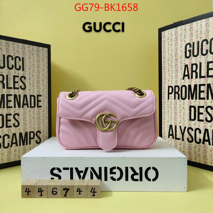 Gucci Bags(4A)-Marmont,at cheap price ,ID: BK1658,$:79USD