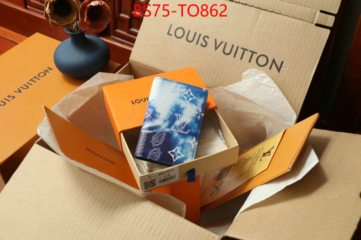 LV Bags(TOP)-Wallet,ID: TO862,$: 75USD