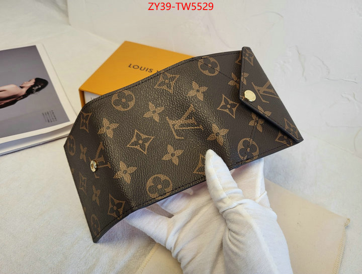 LV Bags(4A)-Wallet,replicas ,ID: TW5529,$: 39USD