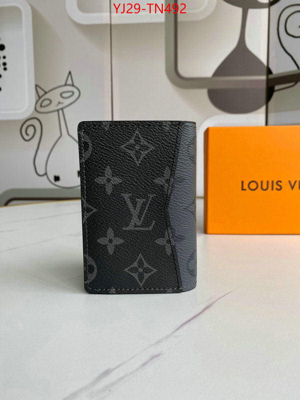 LV Bags(4A)-Wallet,ID: TN492,$: 29USD