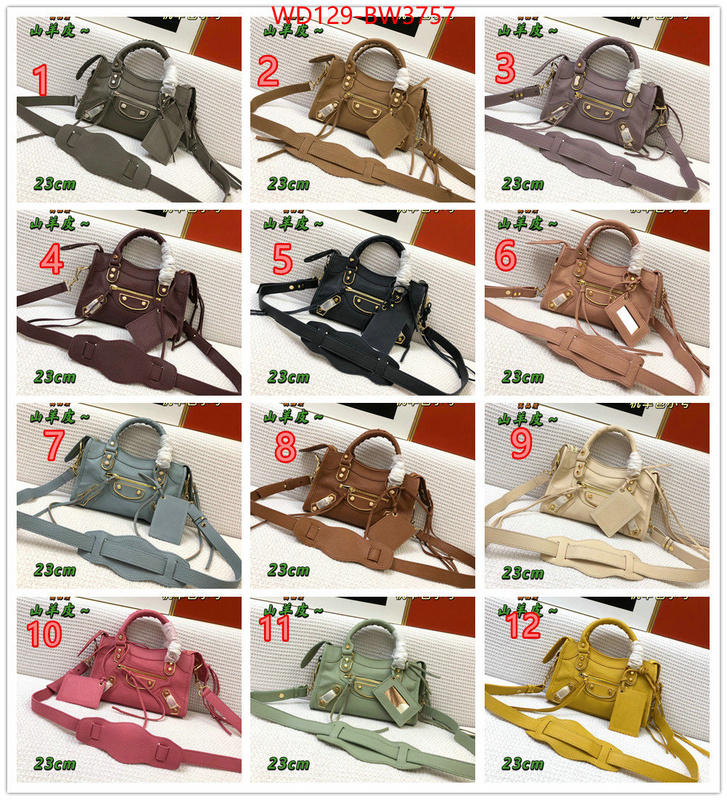 Balenciaga Bags(4A)-Neo Classic-,buy luxury 2023 ,ID: BW3757,$: 129USD