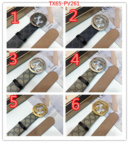 Belts-Gucci,luxury cheap replica , ID: PV261,$:65USD