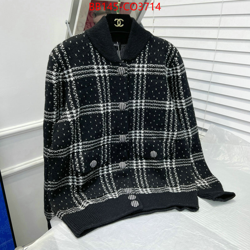 Clothing-Chanel,the quality replica , ID: CO3714,$: 145USD