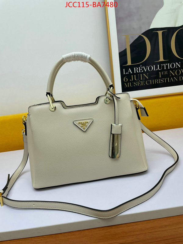 Prada Bags(4A)-Handbag-,top fake designer ,ID: BA7480,$: 115USD