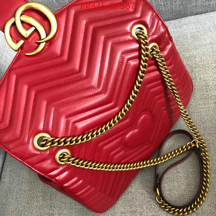 Gucci Bags(TOP)-Marmont,ID: BP387,$: 335USD