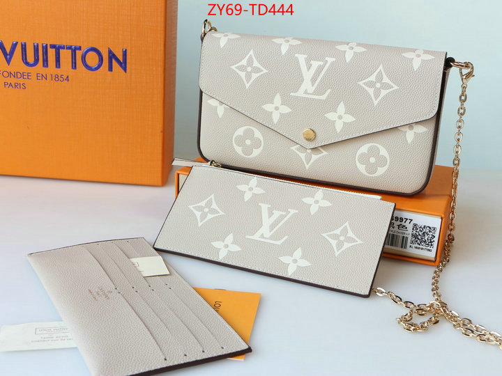 LV Bags(4A)-Wallet,ID: TD444,$: 69USD