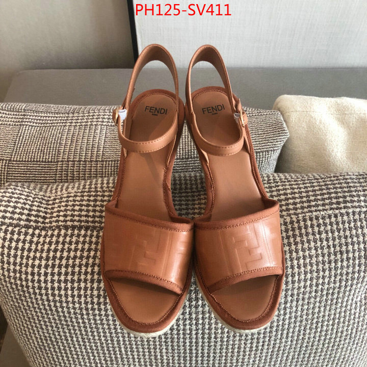 Women Shoes-Fendi,replica online , ID: SV411,$:125USD