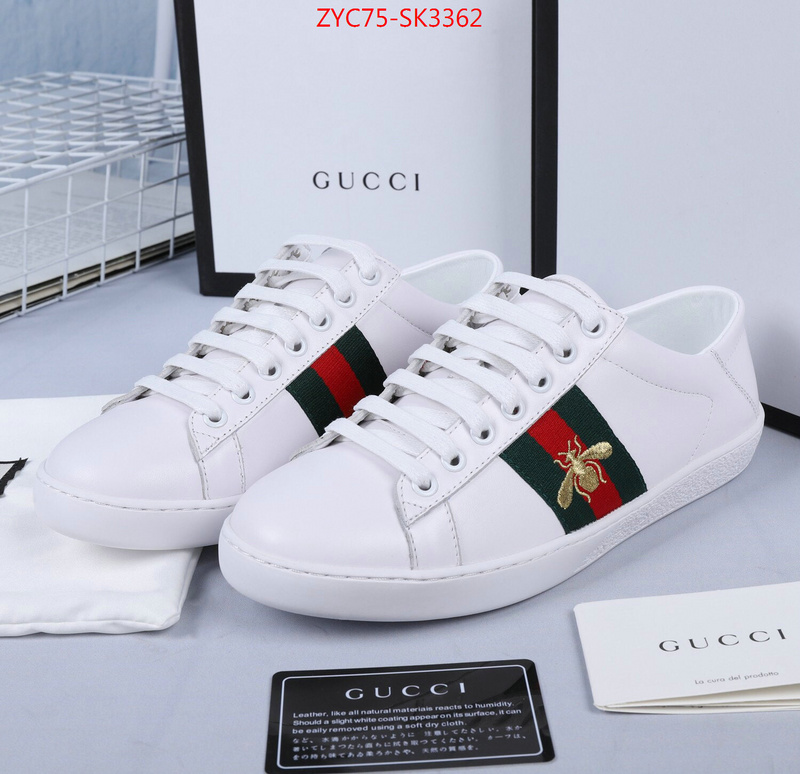 Women Shoes-Gucci,7 star quality designer replica , ID: SK3362,$:75USD