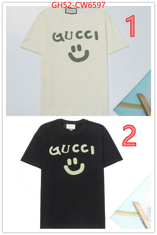 Clothing-Gucci,copy , ID: CW6597,$: 52USD