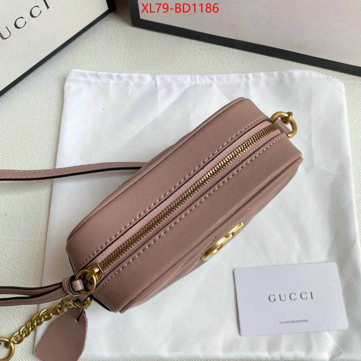 Gucci Bags(4A)-Marmont,luxury 7 star replica ,ID: BD1186,$: 79USD