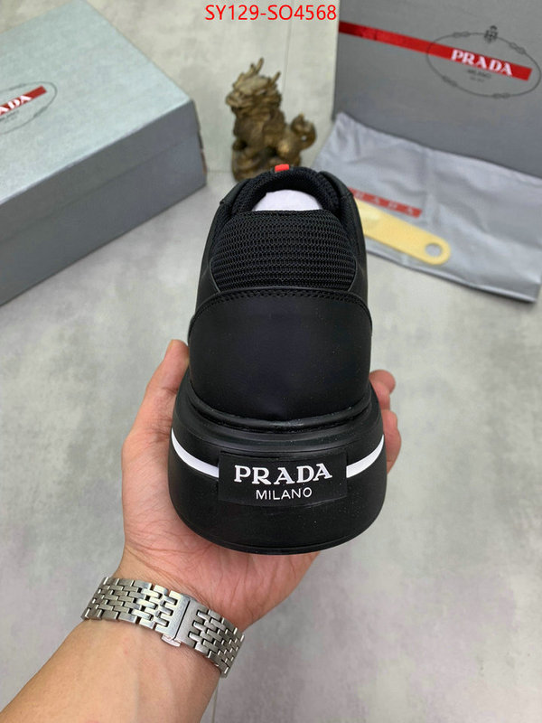 Men Shoes-Prada,best replica quality , ID: SO4568,$: 129USD