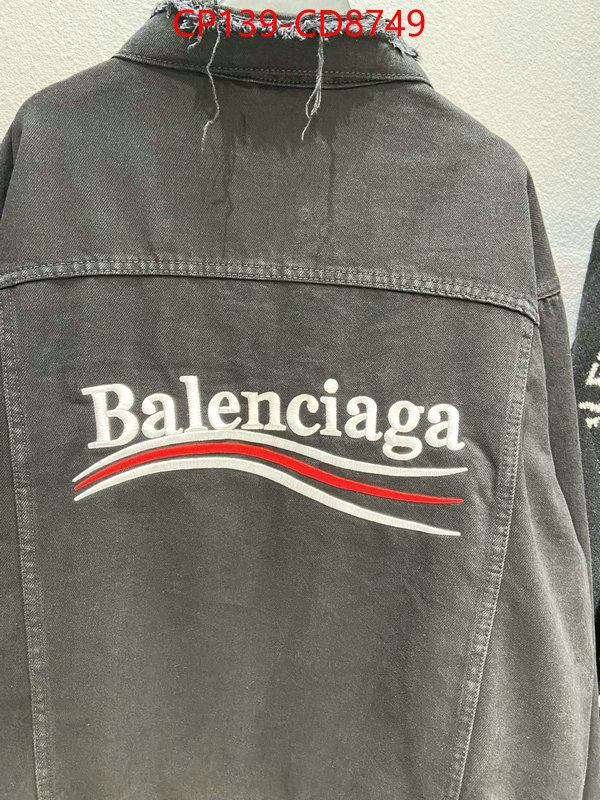 Clothing-Balenciaga,where to buy replicas , ID: CD8749,$: 139USD
