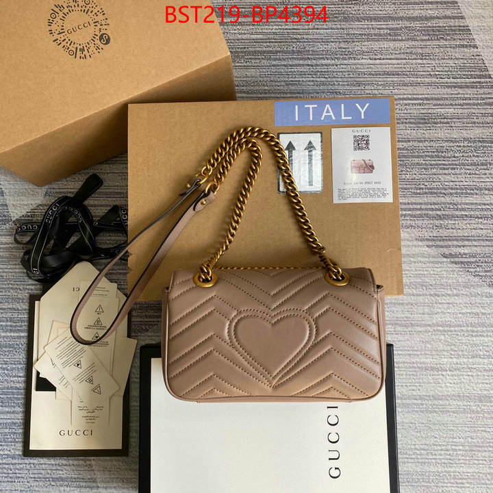 Gucci Bags(TOP)-Marmont,best quality fake ,ID: BP4394,$: 219USD