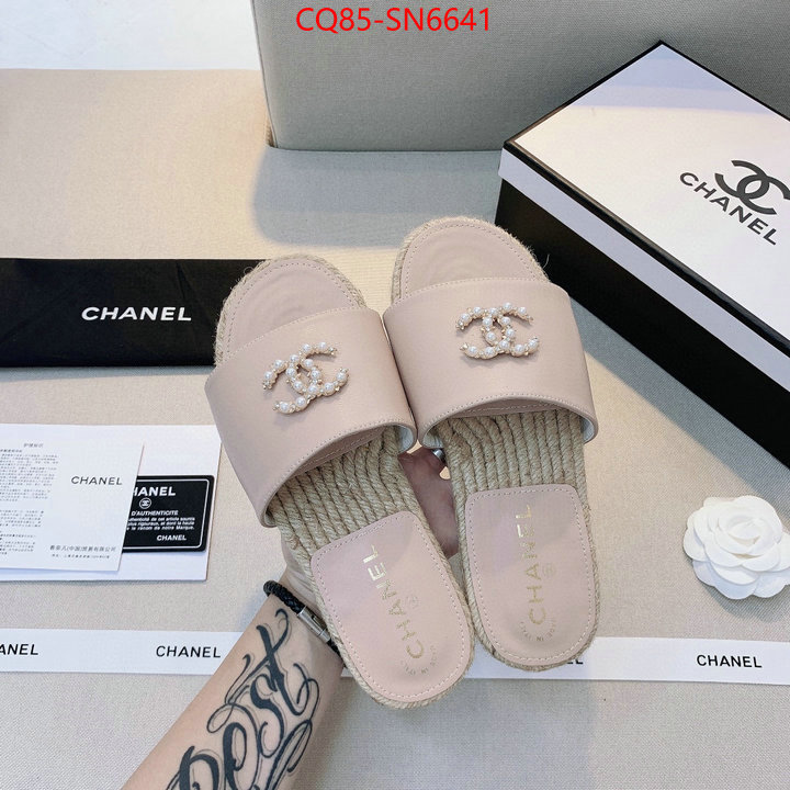 Women Shoes-Chanel,buy best quality replica , ID: SN6641,$: 85USD