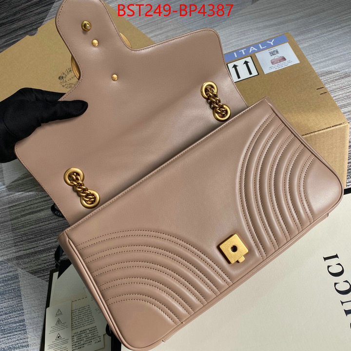 Gucci Bags(TOP)-Marmont,can you buy knockoff ,ID: BP4387,$: 249USD