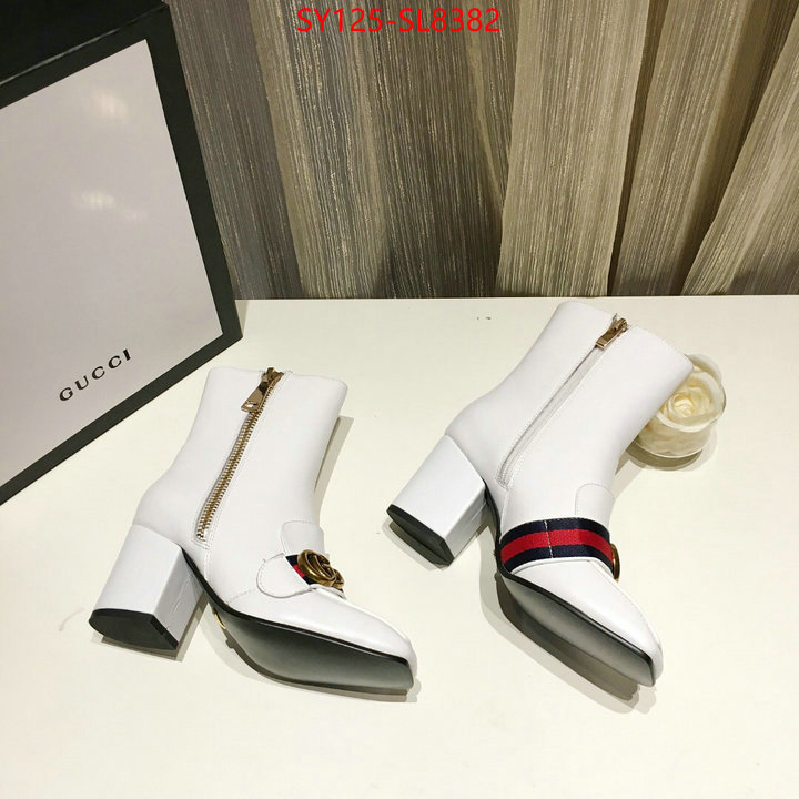 Women Shoes-Gucci,the best quality replica , ID: SL8382,$: 125USD