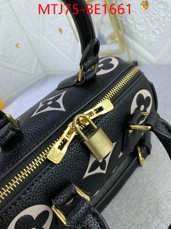 LV Bags(4A)-Speedy-,can i buy replica ,ID: BE1661,$: 75USD