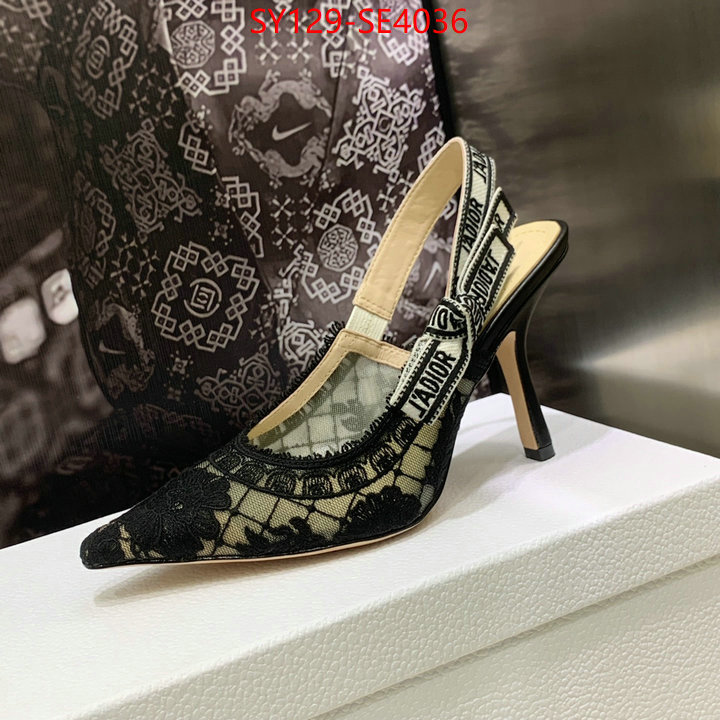 Women Shoes-Dior,buy aaaaa cheap , ID: SE4036,$: 129USD