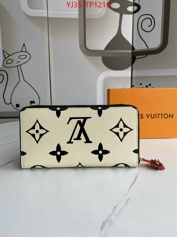 LV Bags(4A)-Wallet,ID: TP1216,$: 35USD