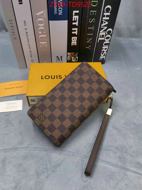 LV Bags(4A)-Wallet,can you buy knockoff ,ID: TD9525,$: 69USD