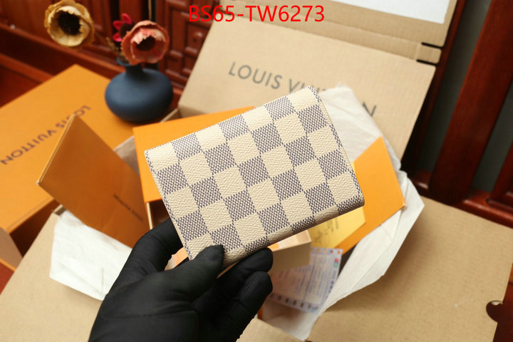 LV Bags(TOP)-Wallet,ID: TW6273,$: 65USD