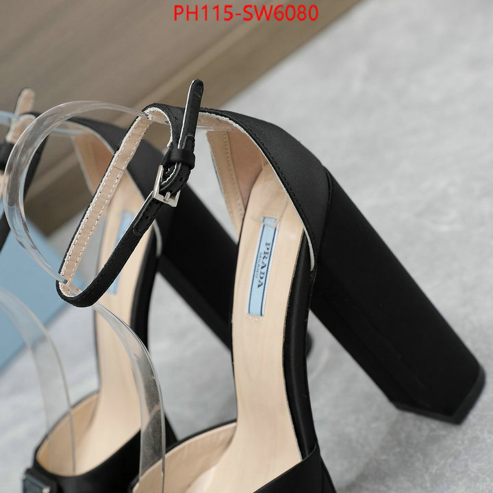 Women Shoes-Prada,highest quality replica , ID: SW6080,$: 115USD