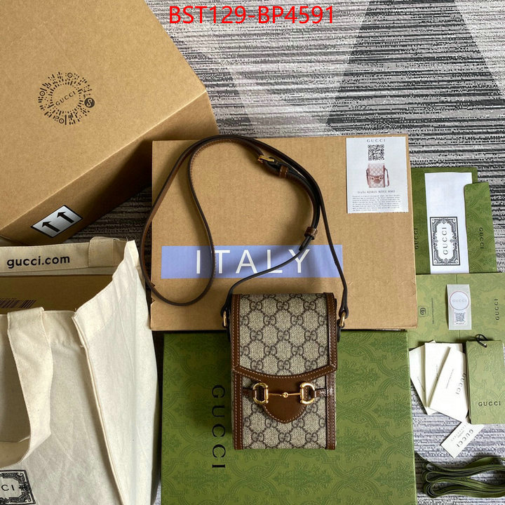 Gucci Bags(TOP)-Horsebit-,high quality replica ,ID: BP4591,$: 129USD